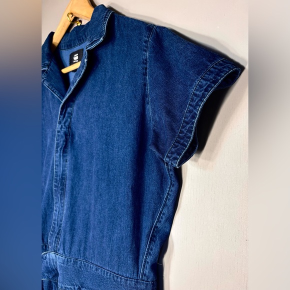 G-STAR RAW Denim Midi Dress - Picture 5 of 8